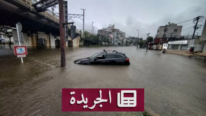 إعصار دوجوان يضرب اليابان.. 275 رحلة ملغاة وانقطاع الكهرباء عن آلاف الأسر - آخر الأخبار - الجريدة