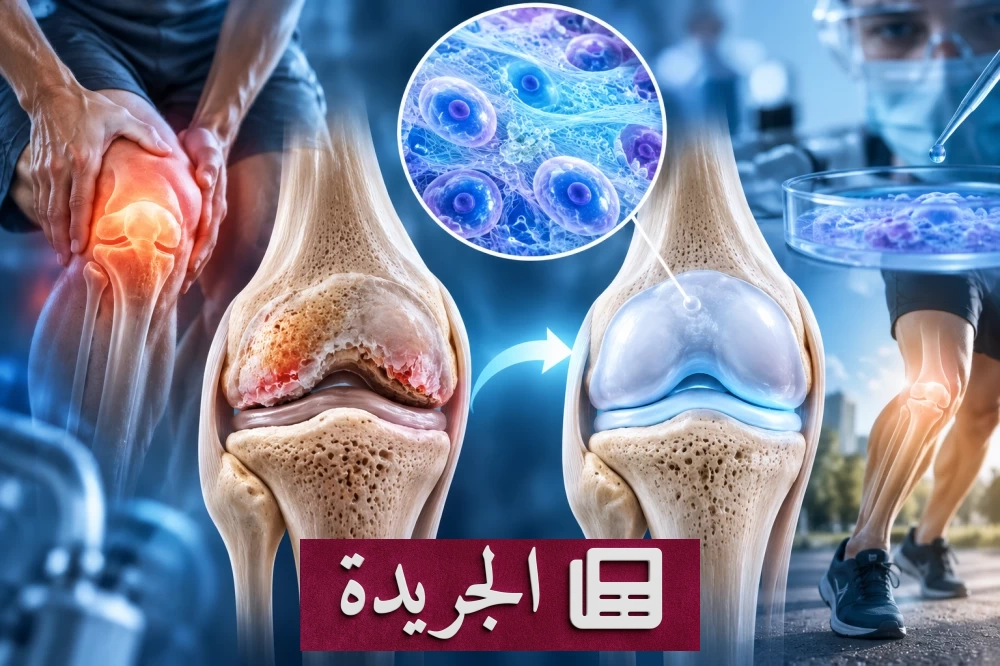 علماء يحققون اختراقاً في علاج خشونة المفاصل عبر تحفيز نمو الغضروف - آخر الأخبار - الجريدة