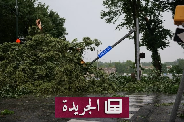 عواصف قاسية تجتاح أمريكا وتترك مئات الآلاف في ظلام دامس - آخر الأخبار - الجريدة
