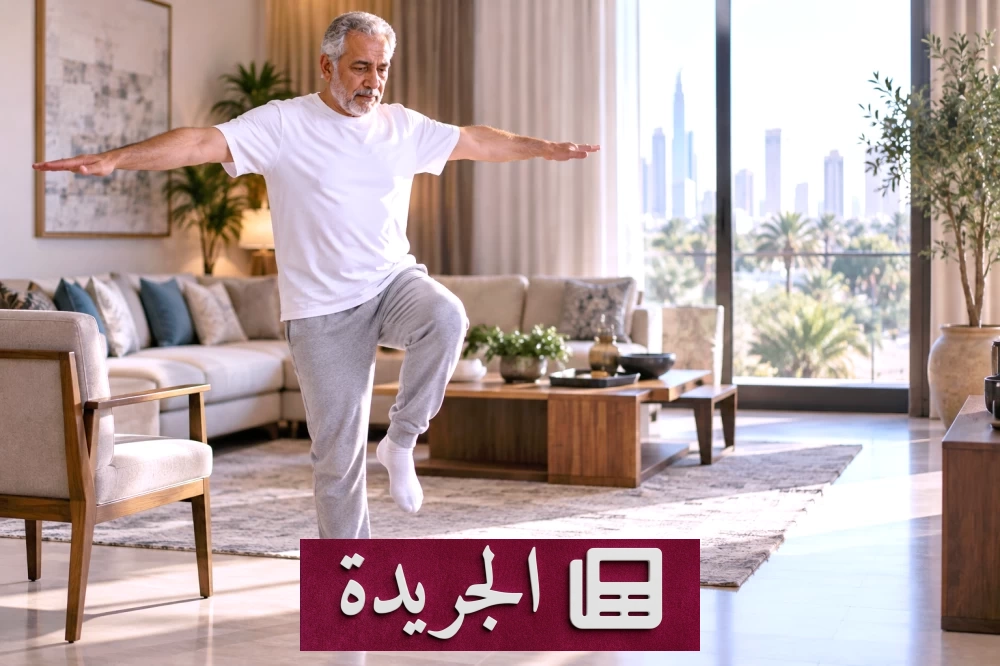 اختبار الوقوف على قدم واحدة يكشف مؤشرات صحية خطيرة - آخر الأخبار - الجريدة