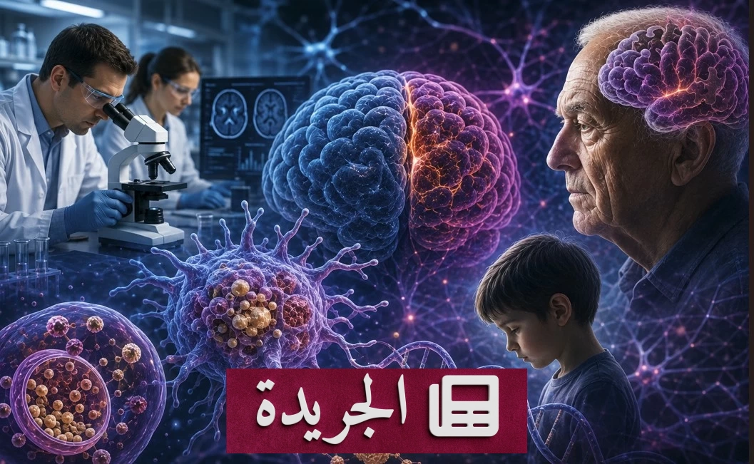اكتشاف علمي يربط بين مرض نادر يصيب الأطفال والزهايمر - آخر الأخبار - الجريدة