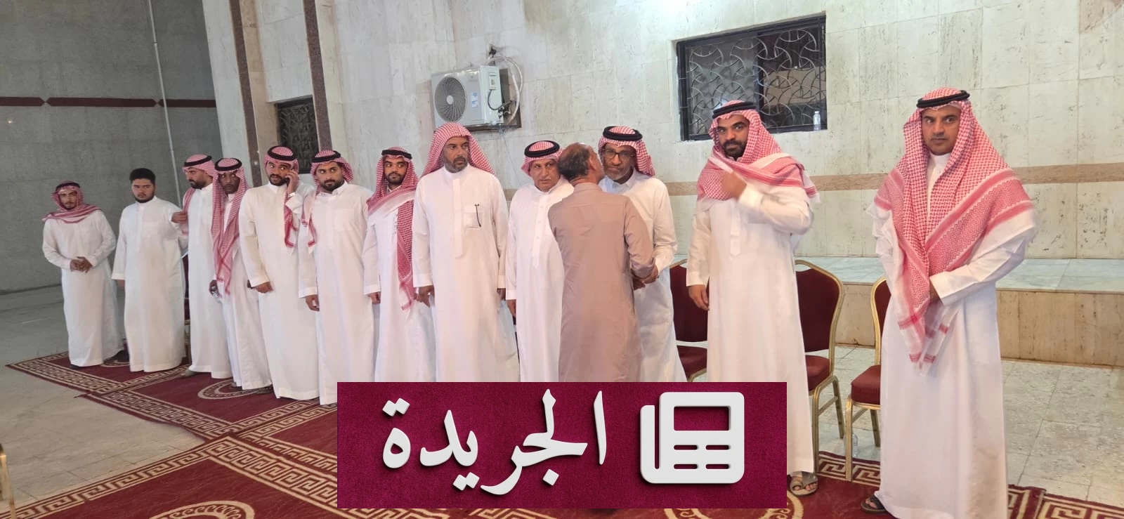 آل النزاوي يتلقون العزاء في فقيدهم محمد عيد النزاوي - آخر الأخبار - الجريدة