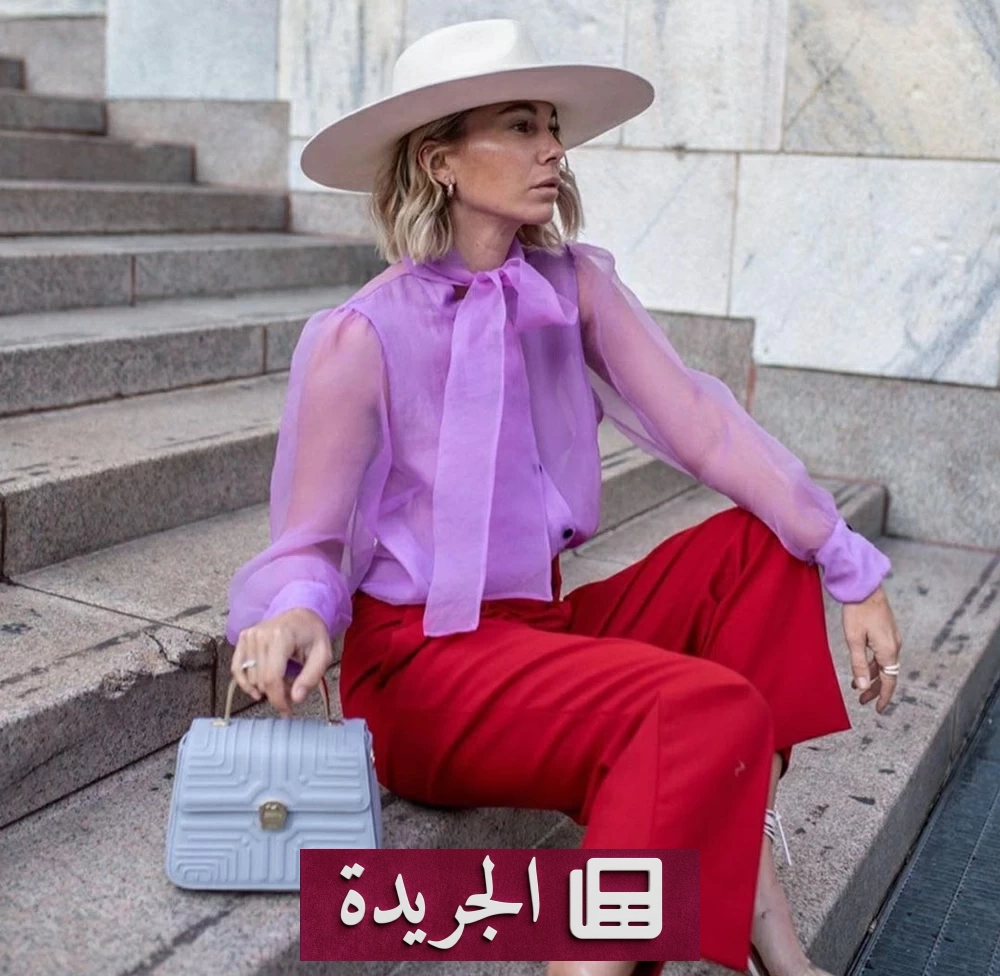 الأحمر والبنفسجي يتصدران صيف 2026 في عالم الأزياء - آخر الأخبار - الجريدة