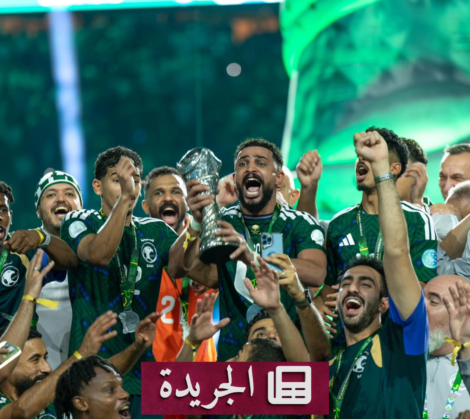 الأخضر يتوج بكأس الخليج 27 بعد 480 دقيقة بلا هدف في مرماه - آخر الأخبار - الجريدة