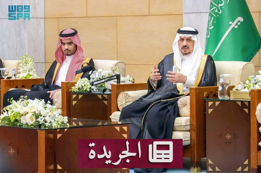الأمير فيصل بن بندر يستقبل الأمير راكان بن سلمان في قصر الحكم بالرياض - أخبار أونلاين