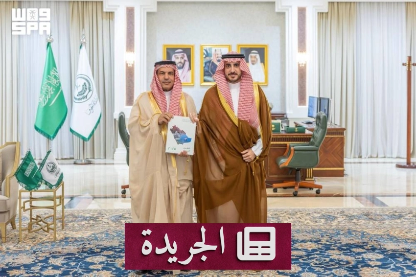 الأمير فيصل بن نواف يستقبل مدير المركز الوطني للرقابة البيئية بالجوف - أخبار أونلاين