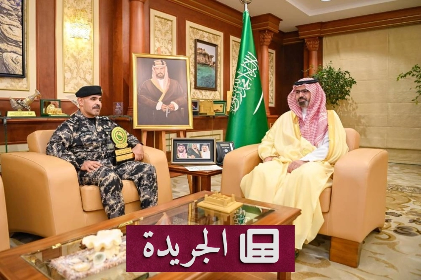 الأمير ناصر بن محمد يستقبل قائد أمن المنشآت بجازان في لقاء رسمي - أخبار أونلاين