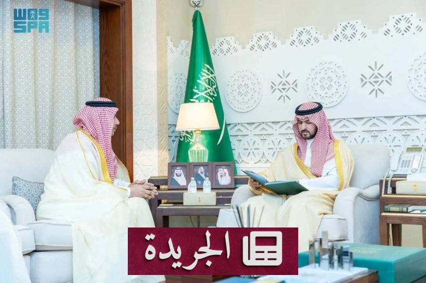 الأمير سعود بن بندر يستقبل مشرف مستشفى قوى الأمن بالدمام - أخبار أونلاين