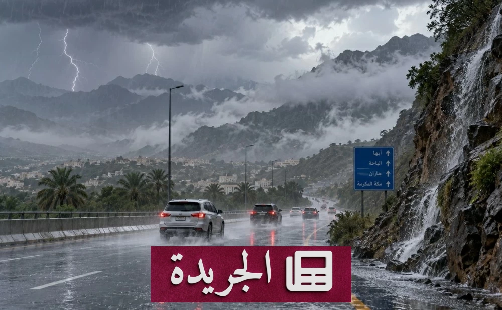 الأرصاد تحذر من أمطار رعدية وبرَد ورياح مثيرة للأتربة في مناطق عدة - آخر الأخبار - الجريدة