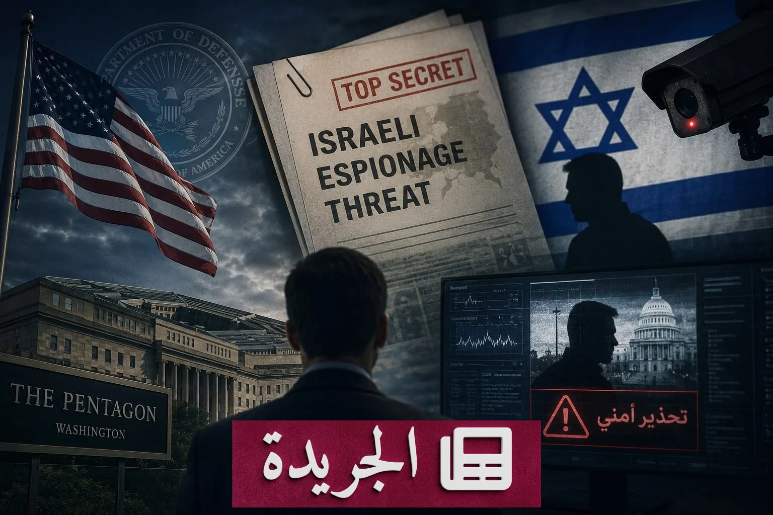 البنتاغون يرفع مستوى التأهب الأمني بسبب أنشطة تجسس إسرائيلية مزعومة - أخبار أونلاين