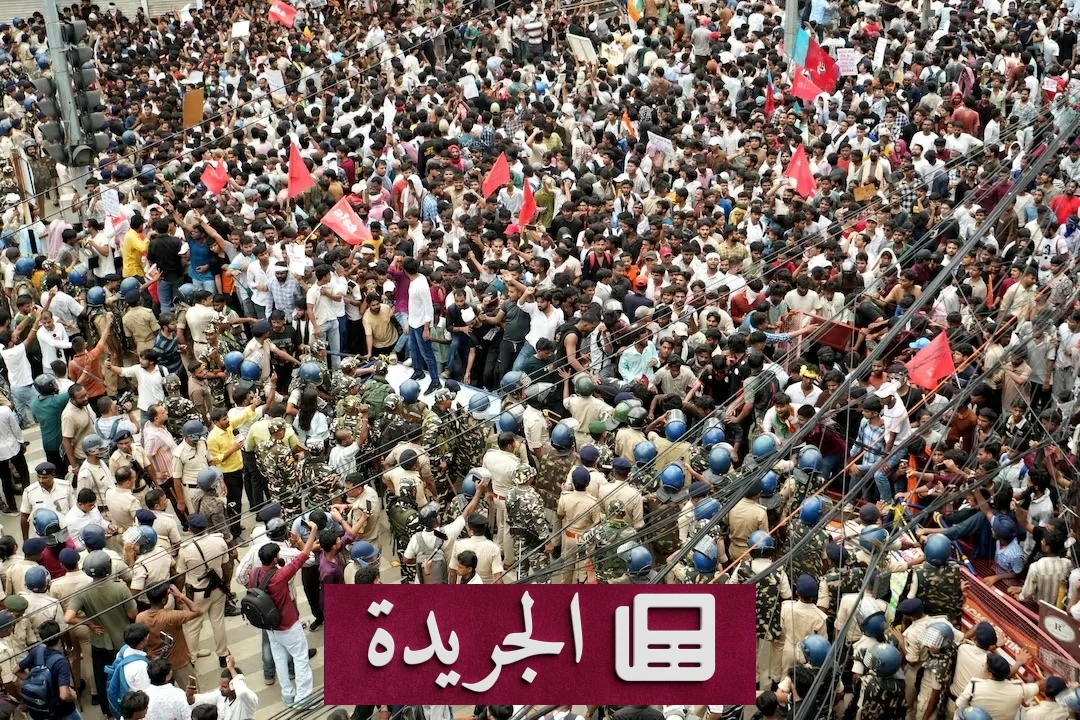 الهند تشهد أكبر احتجاجات شبابية منذ 2014 بسبب تسريبات الامتحانات - آخر أخبار الجريدة