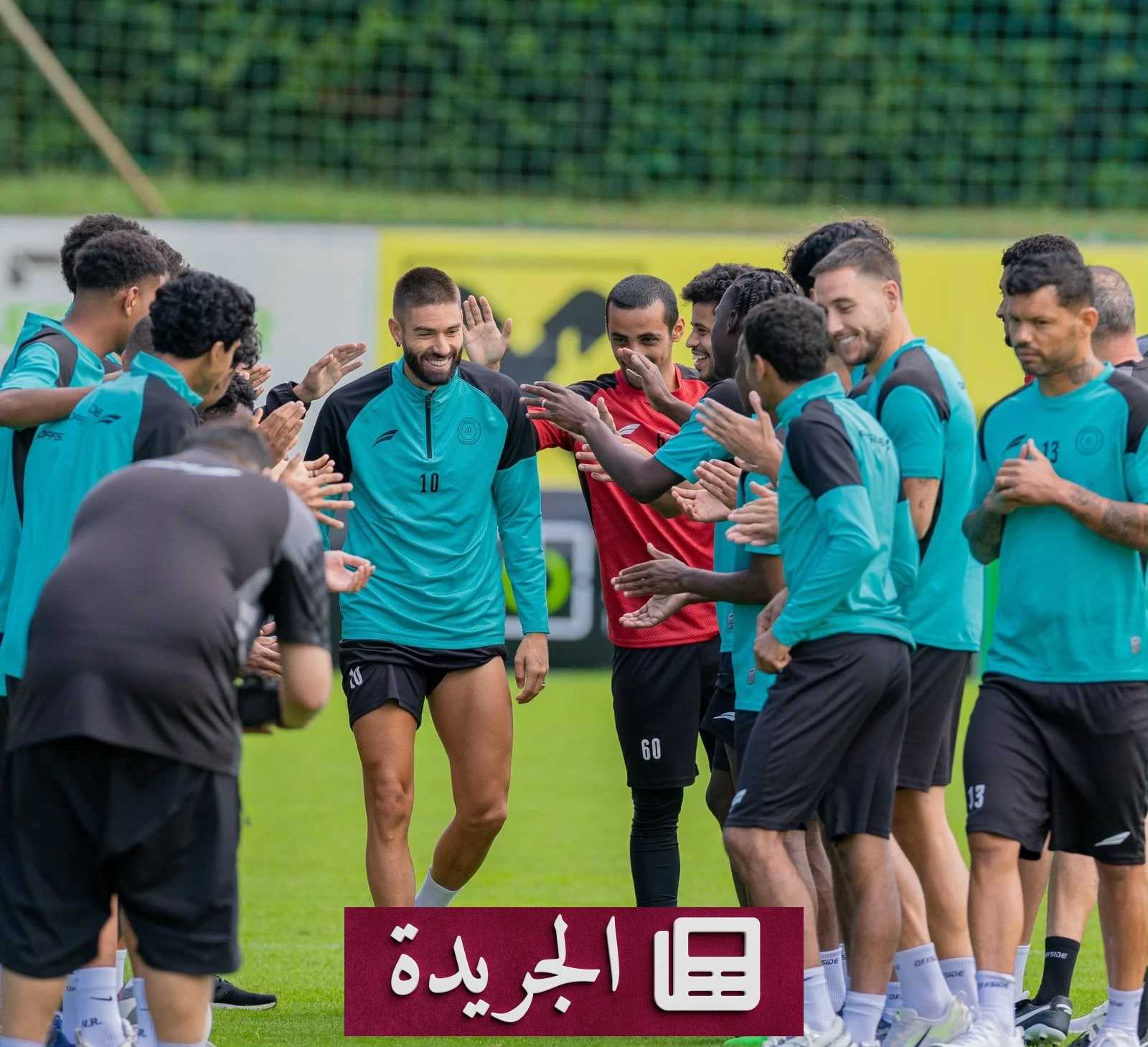 فريق الشباب السعودي أثناء مباراة ودية في معسكر النمسا استعدادا للموسم الجديد