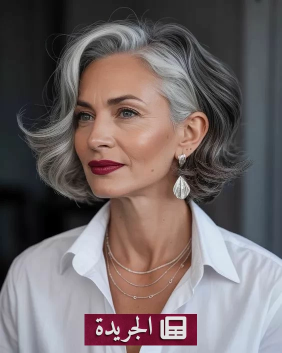 الشيب becoming a symbol of elegance and self-acceptance in modern fashion