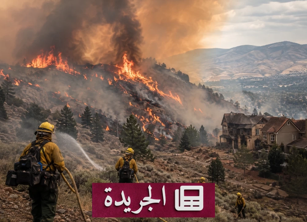 اليونان تعلن إخلاء مناطق سكنية بسبب حرائق غابات قرب قاعدة بحرية - آخر أخبار الجريدة