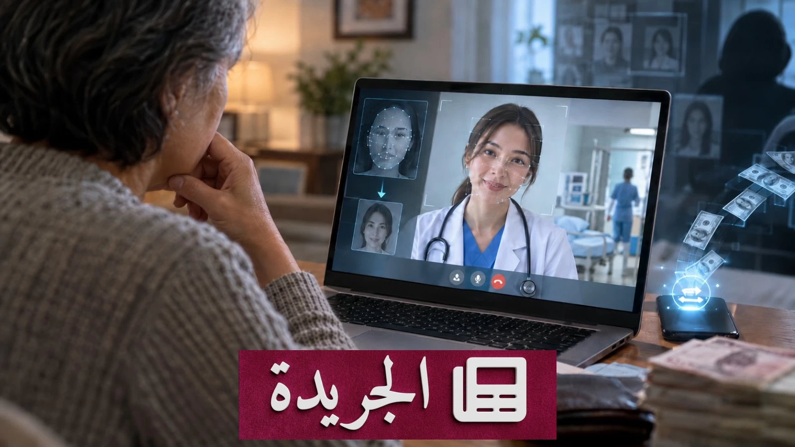امرأة تتنكر بذكاء اصطناعي وتخدع مقاولاً بـ25 ألف دولار - آخر الأخبار - الجريدة