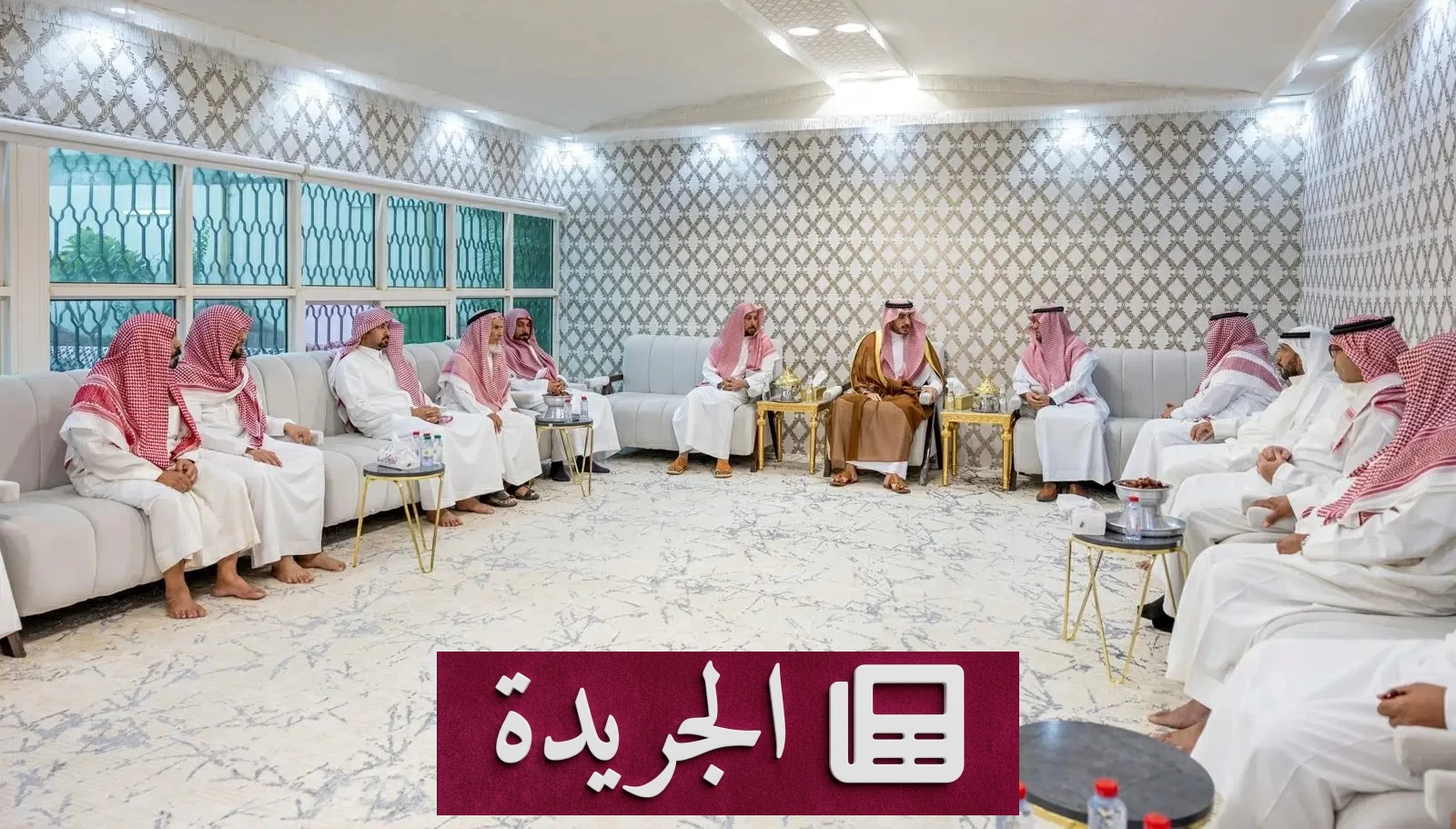 أمير الجوف يعزي أسرة الفقيد زيد المرتعد - آخر الأخبار - الجريدة