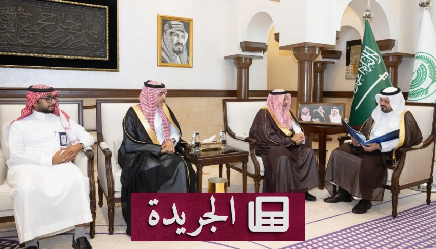 أمير مكة يستقبل رئيس قطاع المياه الوطني - آخر الأخبار - الجريدة