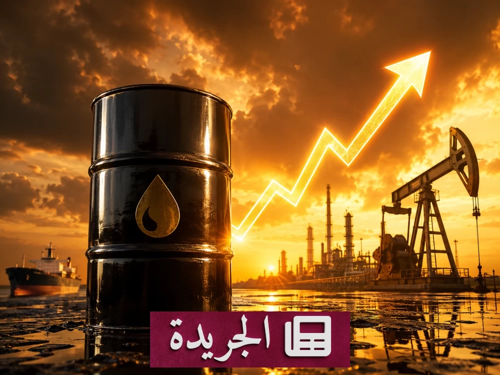 صورة توضح ارتفاع أسعار النفط فوق 90 دولاراً للبرميل في بداية الأسبوع