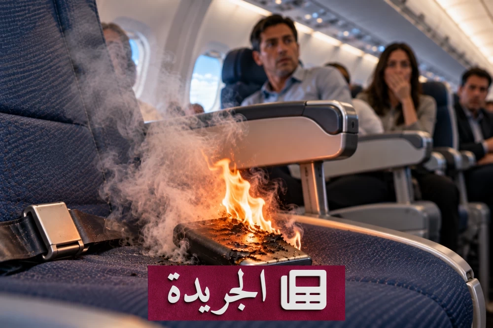 اشتعال بطارية محمولة يجبر طائرة لوفتهانزا على الهبوط الاضطراري في ليون - آخر أخبار الجريدة