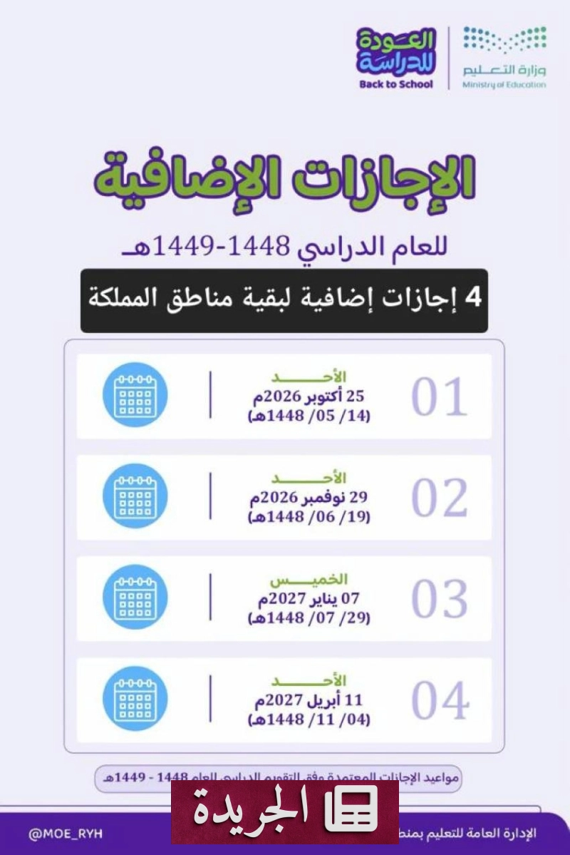 اشترك الآن في النشرة الإخبارية اليومية عبر بريدك الإلكتروني - آخر الأخبار - الجريدة