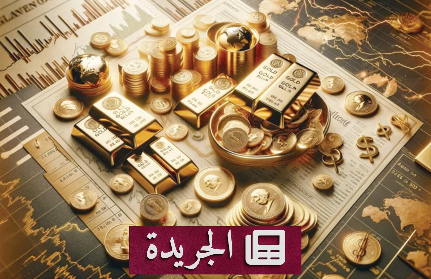 استقرار الذهب قرب مستويات قياسية مع توقع قرار الفيدرالي - آخر الأخبار - الجريدة