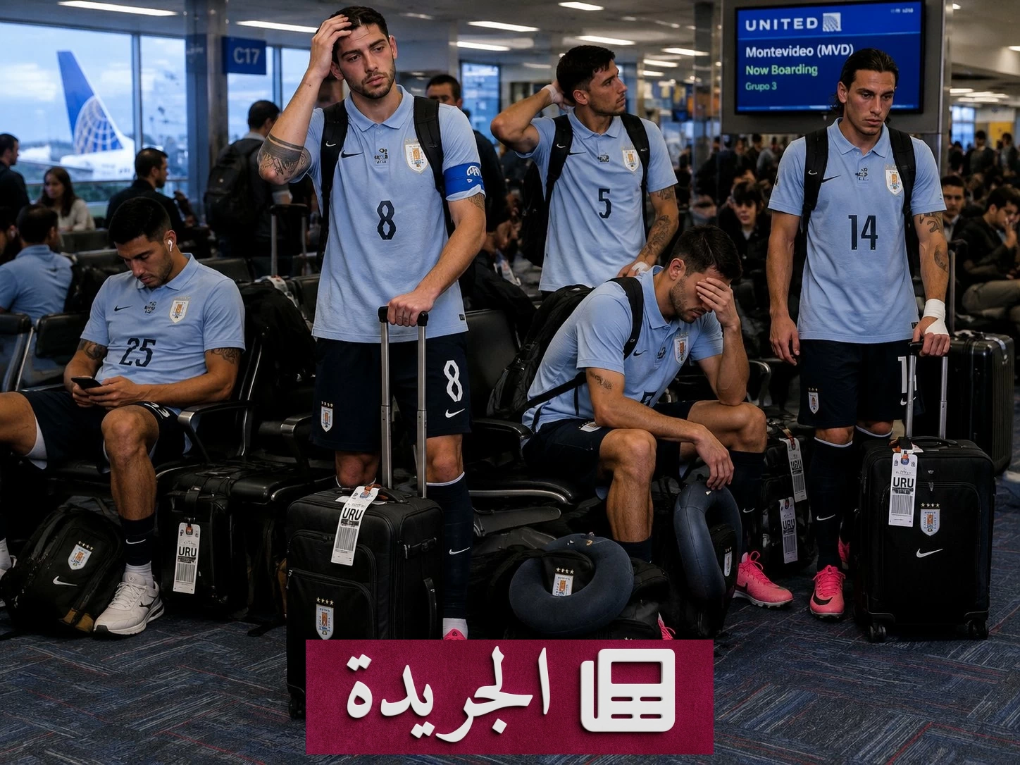 اتحاد الأوروغواي لكرة القدم يفرض عقوبات قاسية على لاعبيه بعد الإقصاء المبكر من المونديال - آخر الأخبار - الجريدة