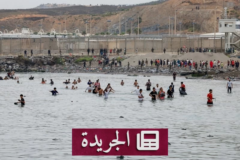 أزمة غير مسبوقة في سبتة.. 60 ألف مهاجر يدخلون المدينة و34 قتيلاً - آخر الأخبار - الجريدة