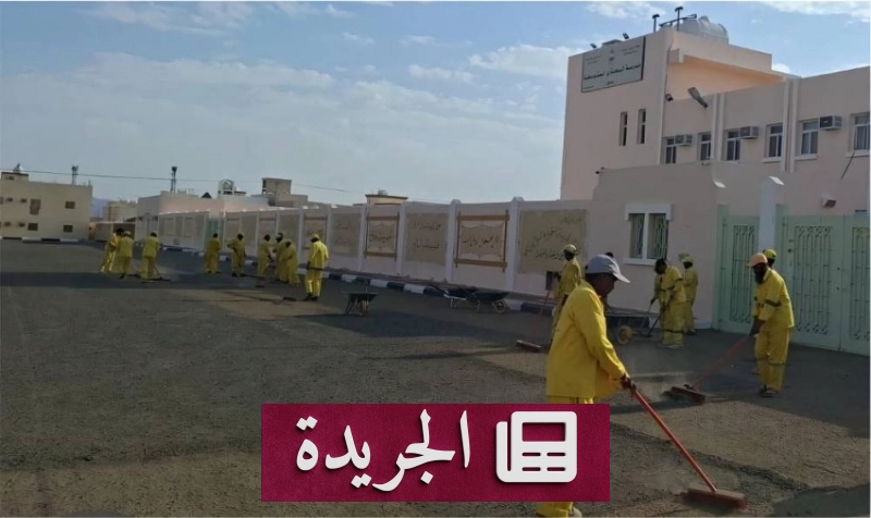 بلدية رنية تهيئ بيئة المدارس قبل بدء الدراسة - آخر الأخبار - الجريدة