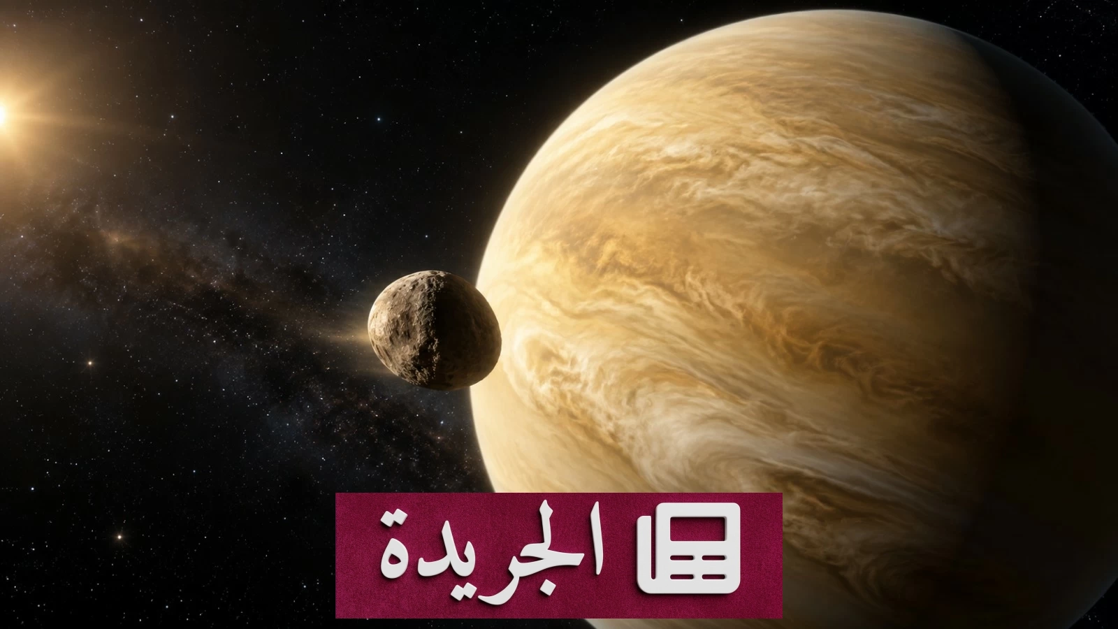 دراسة فلكية تكشف لغزاً محيراً حول كوكب الزهرة وقمره المفقود - آخر الأخبار - الجريدة