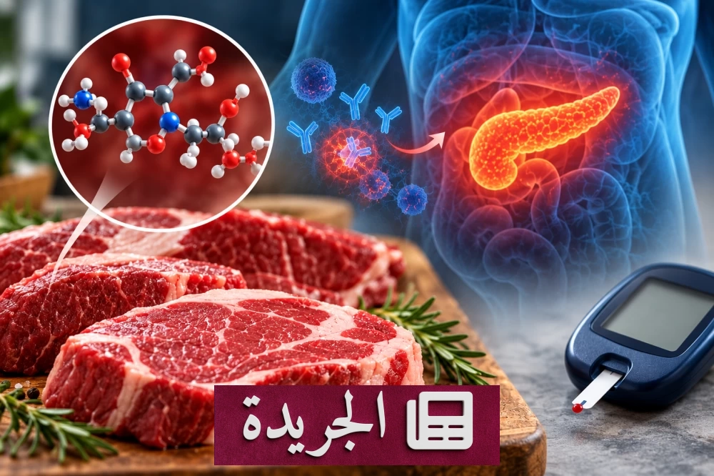 دراسة فرنسية تكشف ارتباطاً بين مركب في اللحوم الحمراء وخطر السكري - آخر الأخبار - الجريدة