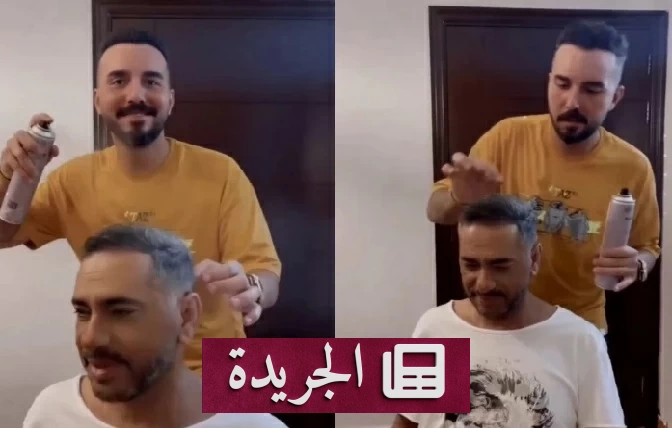 فضل شاكر يظهر لأول مرة بعد الإفراج عنه ويقوم بحلق شعره - آخر أخبار الجريدة