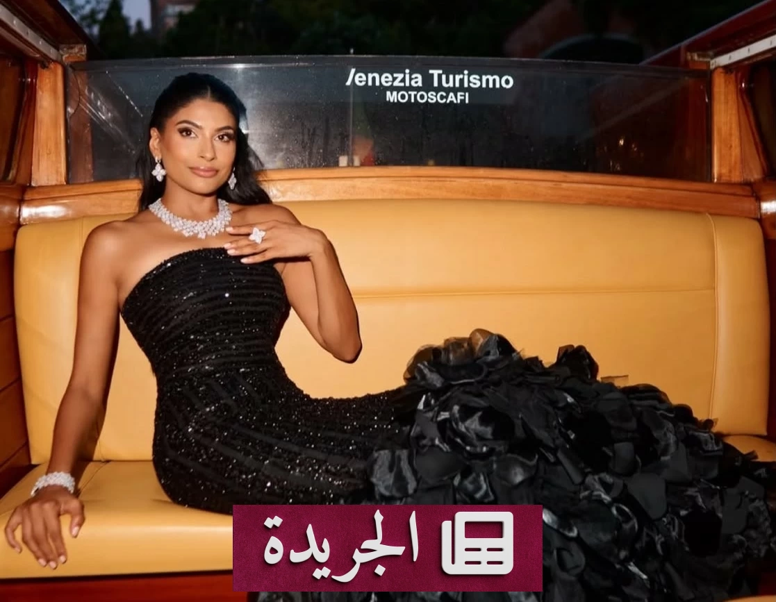 فرحانة بودي تبرز جمال الفستان المسائي الأسود في إطلالة أنيقة - آخر أخبار الجريدة