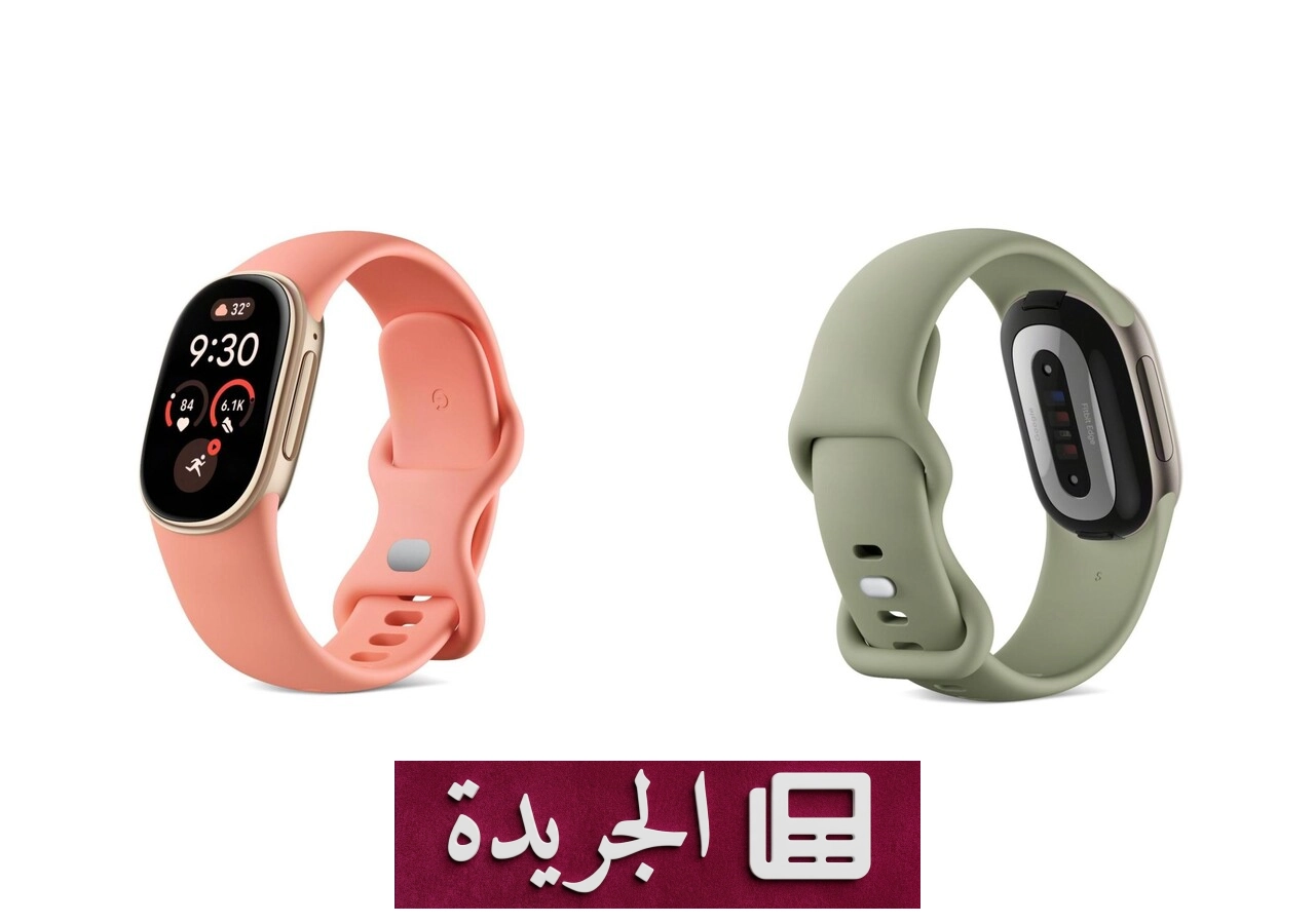 صورة لساعة Fitbit Edge الجديدة من غوغل بشاشة AMOLED عريضة وألوان متعددة