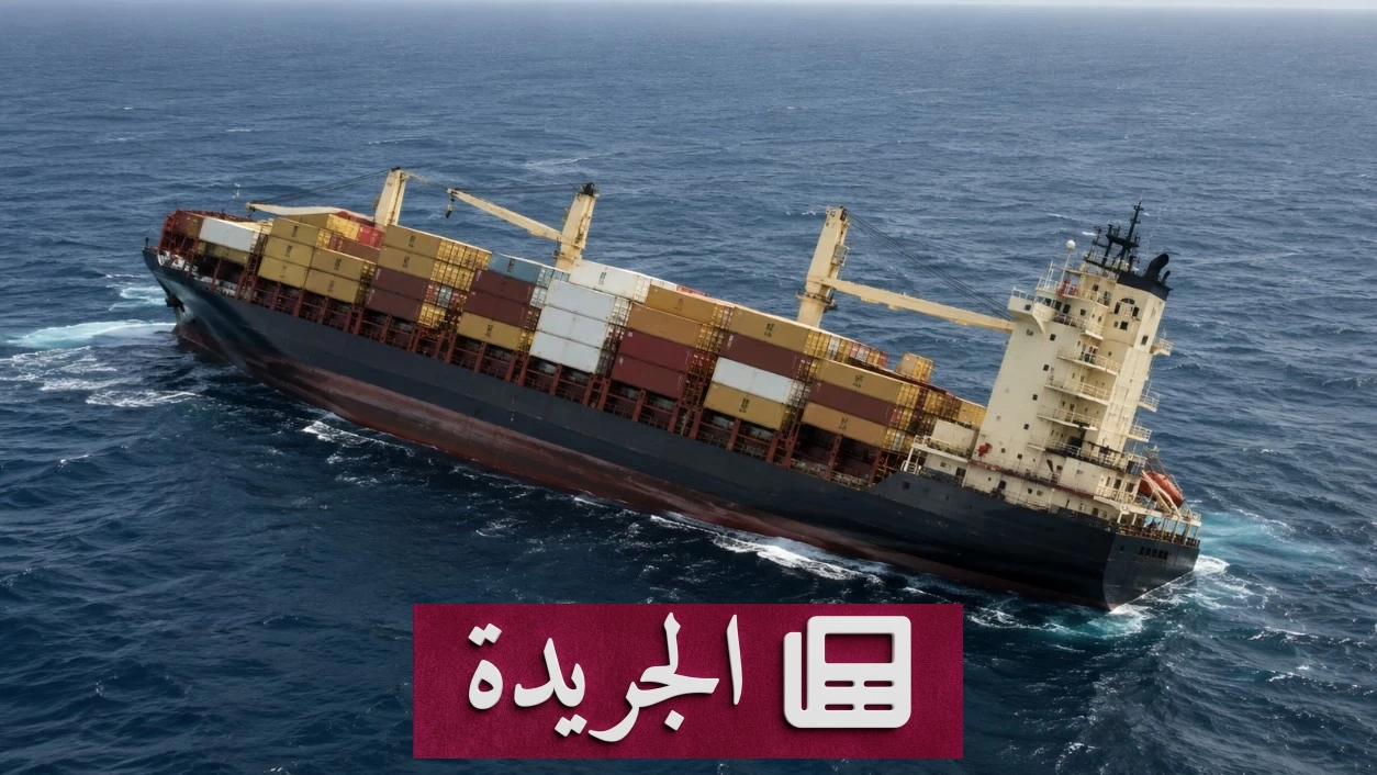 غرق سفينة شحن قبالة السواحل الشرقية للهند وعلى متنها 24 شخصاً - آخر أخبار الجريدة