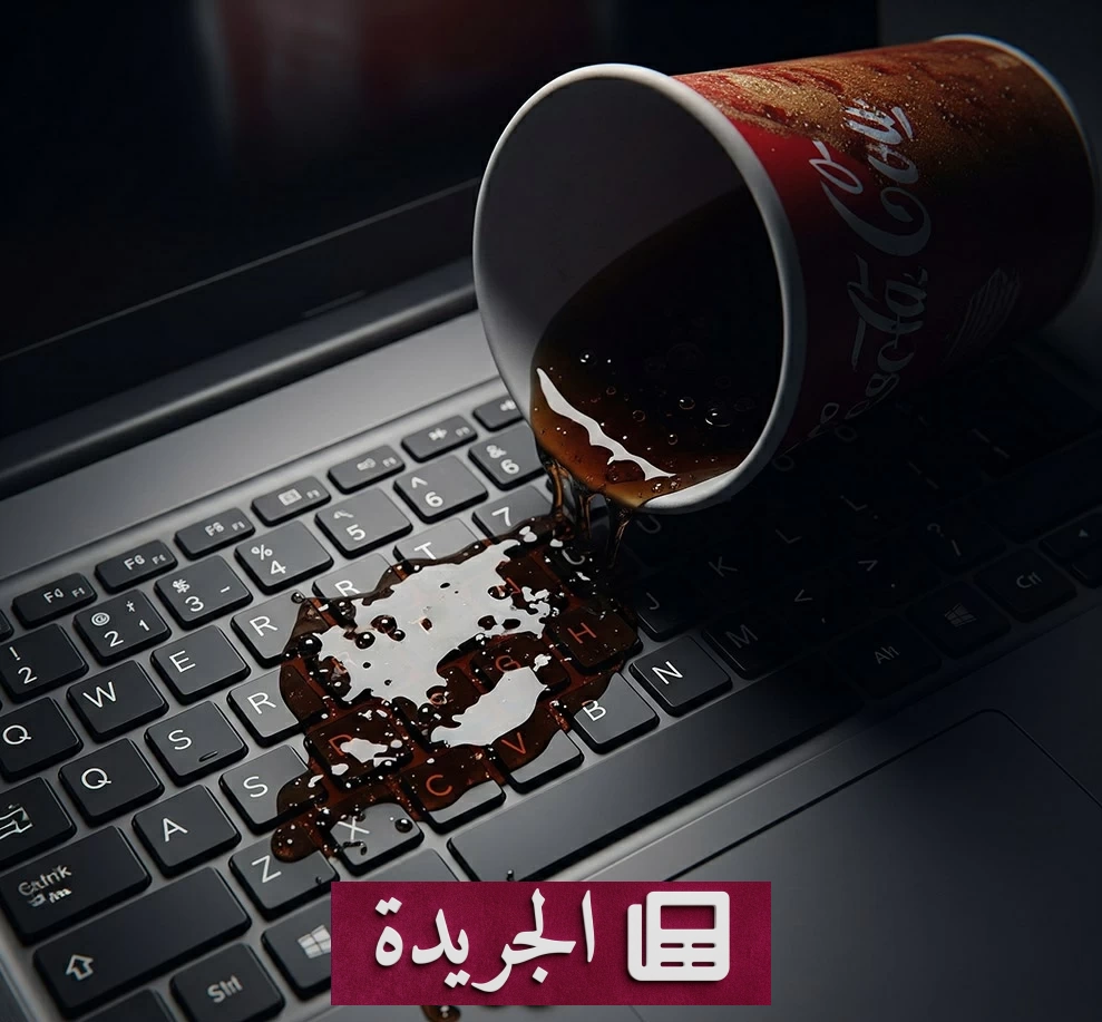 خطوات بسيطة تنقذ حاسوبك من كارثة السوائل في 3 ثوان - آخر أخبار الجريدة