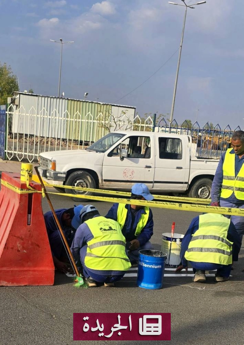 محافظة تنفذ أعمالا لتحسين السلامة المرورية - آخر أخبار الجريدة