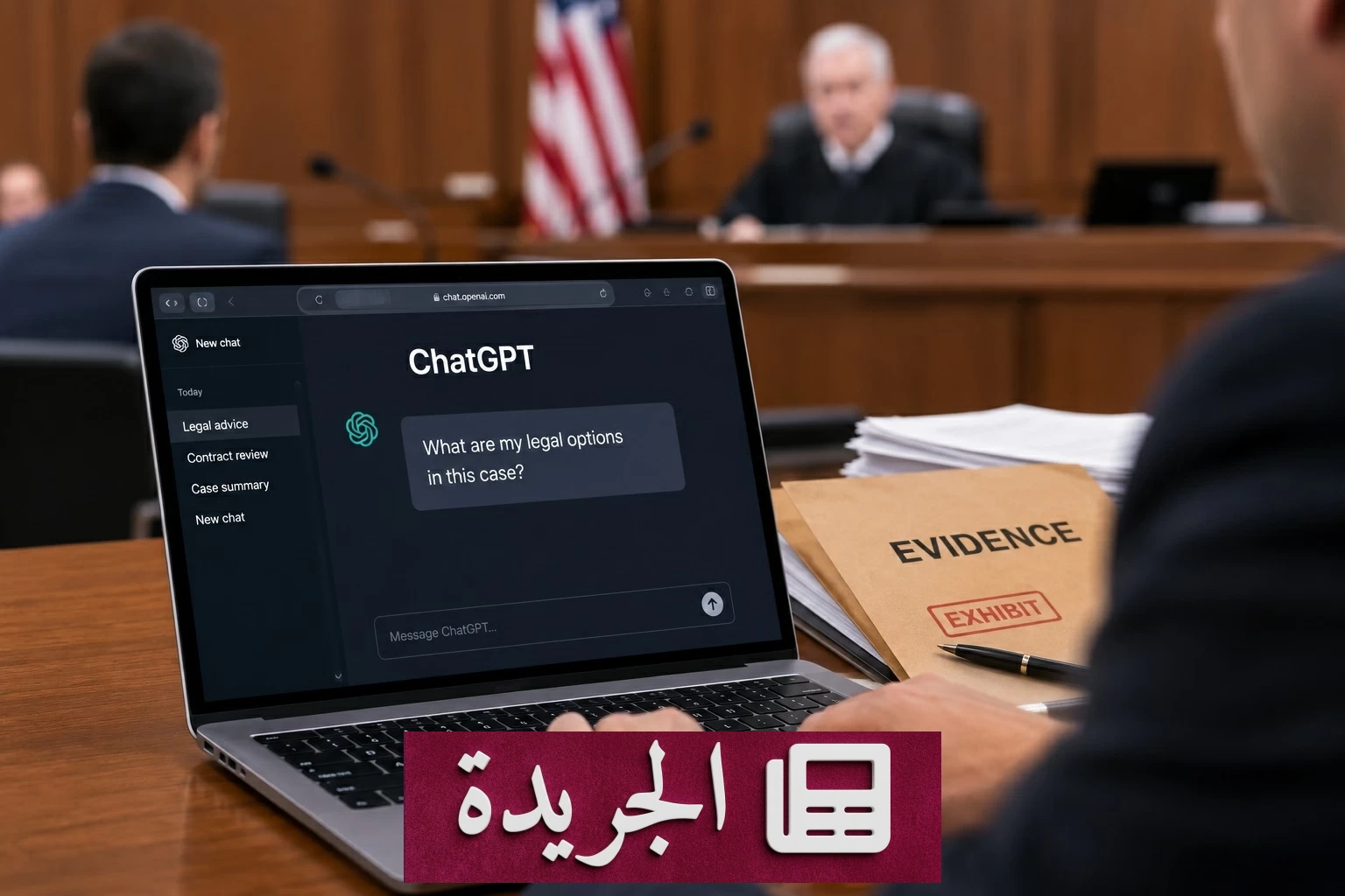 من الهاتف إلى المحكمة كيف أصبحت محادثات الذكاء الاصطناعي أدلة قانونية - آخر الأخبار - الجريدة