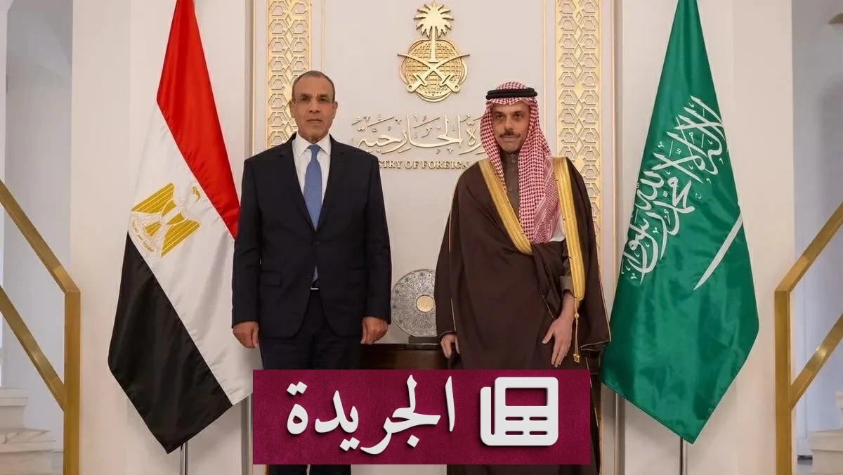 وزير الخارجية المصري بدر عبد العاطي خلال مقابلة مع وكالة بلومبيرغ يعلن دعم مصر للسعودية