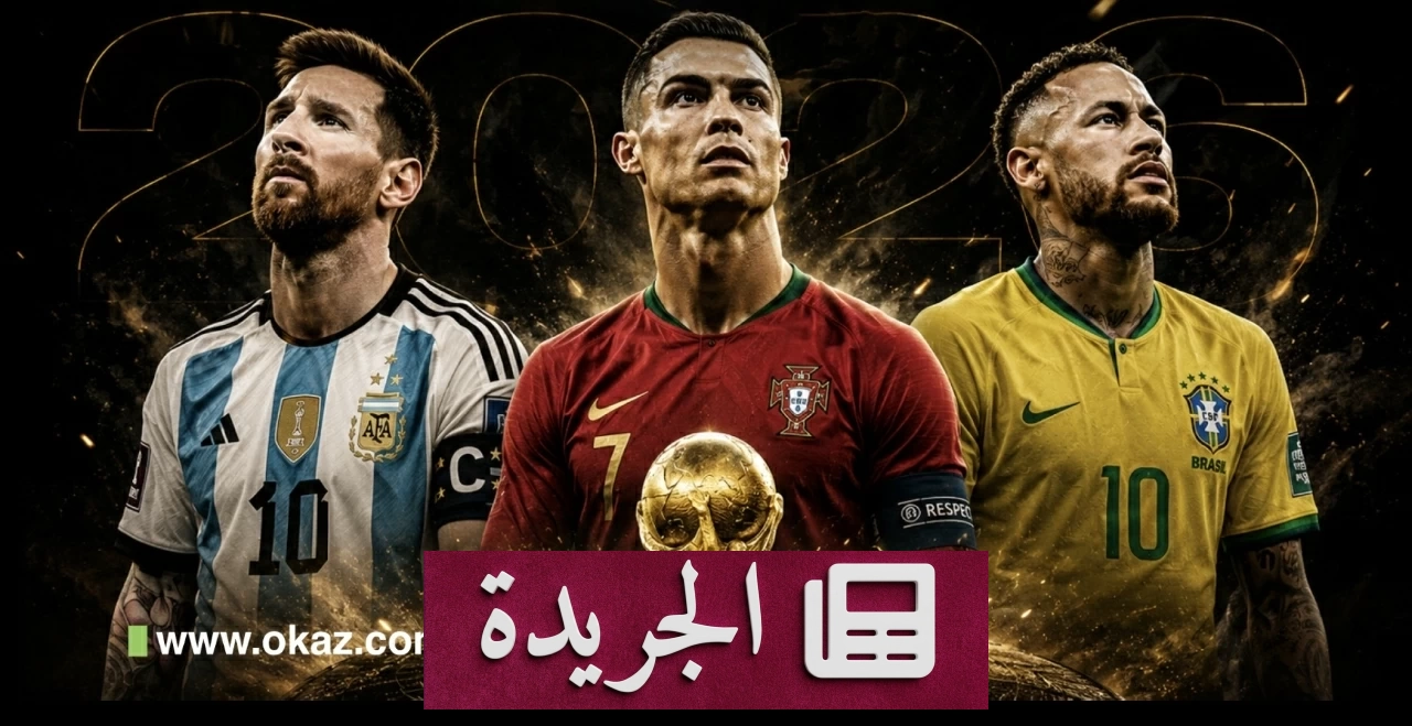 ميسي ورونالدو ونيمار من سيختتم عصرهم الذهبي في مونديال 2026 - آخر أخبار الجريدة