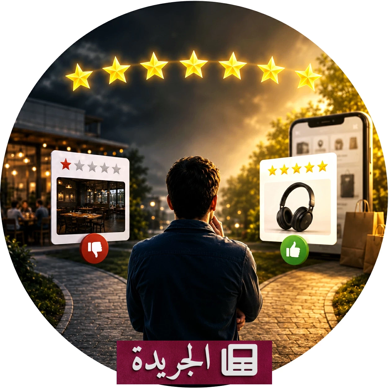 نجمة واحدة تكفي.. كيف تتحكم التقييمات الرقمية في قراراتنا؟ - آخر الأخبار - الجريدة