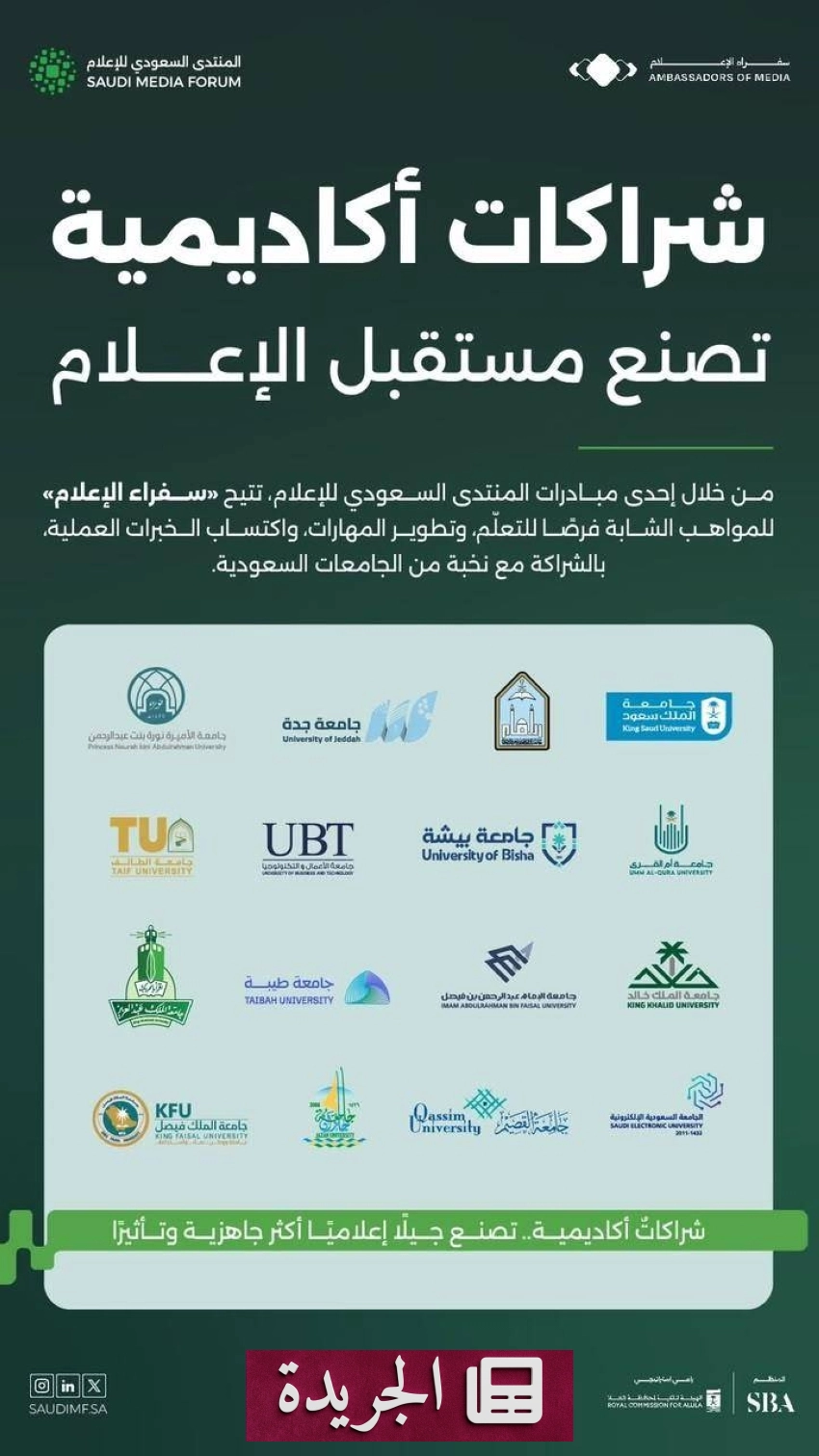 نشاطات رياضية وثقافية وتعليمية تتصدر أخبار المملكة - آخر الأخبار - الجريدة