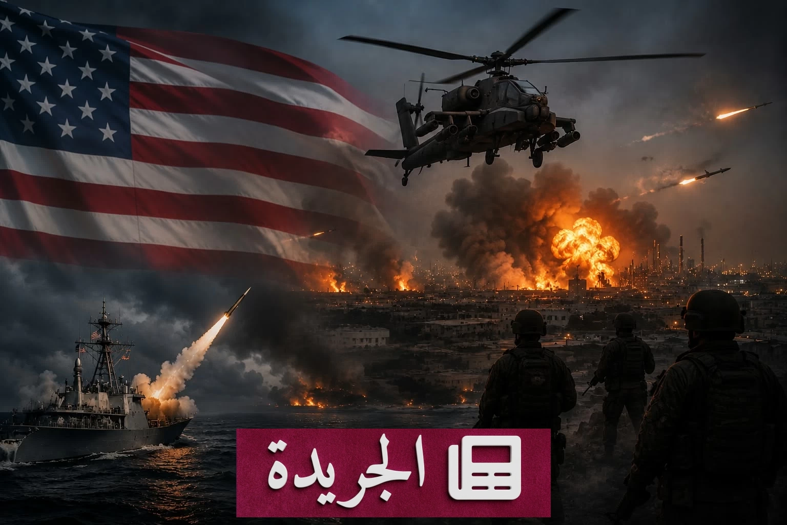 واشنطن ترد عسكرياً على إسقاط مروحية أمريكية بإيران - آخر الأخبار - الجريدة