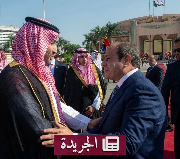 ولي العهد يرسل برقية شكر إلى الرئيس السيسي بعد مغادرته القاهرة - آخر الأخبار - الجريدة