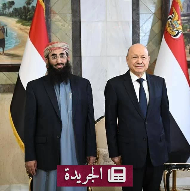 وزير الأوقاف اليمني الشيخ تركي الوادعي خلال توجيهاته للعلماء والخطباء بفضح زيف الحوثي