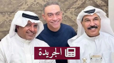 راشد الماجد يستقبل دعوة سالم الهندي في مأدبة غداء كويتية حافلة بالنجوم - آخر الأخبار - الجريدة
