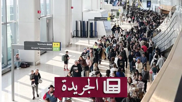 تعليق حركة الطيران في مطار لاغوارديا بنيويورك بعد حادث بين طائرة ومركبة - أخبار أونلاين