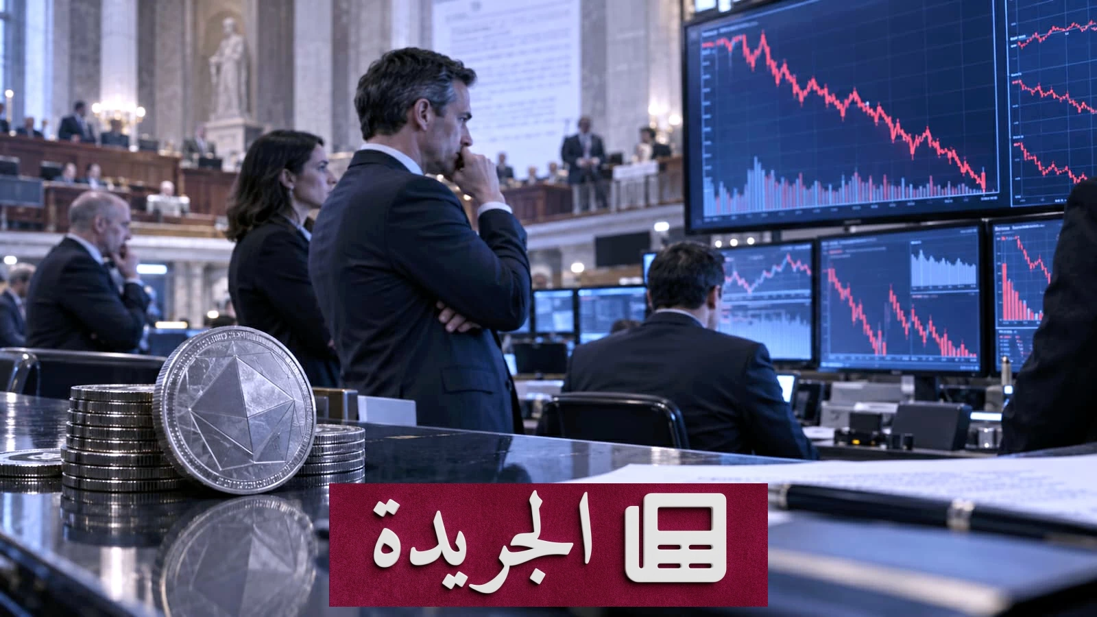 تعثر قانون العملات المشفرة في الكونغرس الأمريكي يربك الأسواق - آخر الأخبار - الجريدة