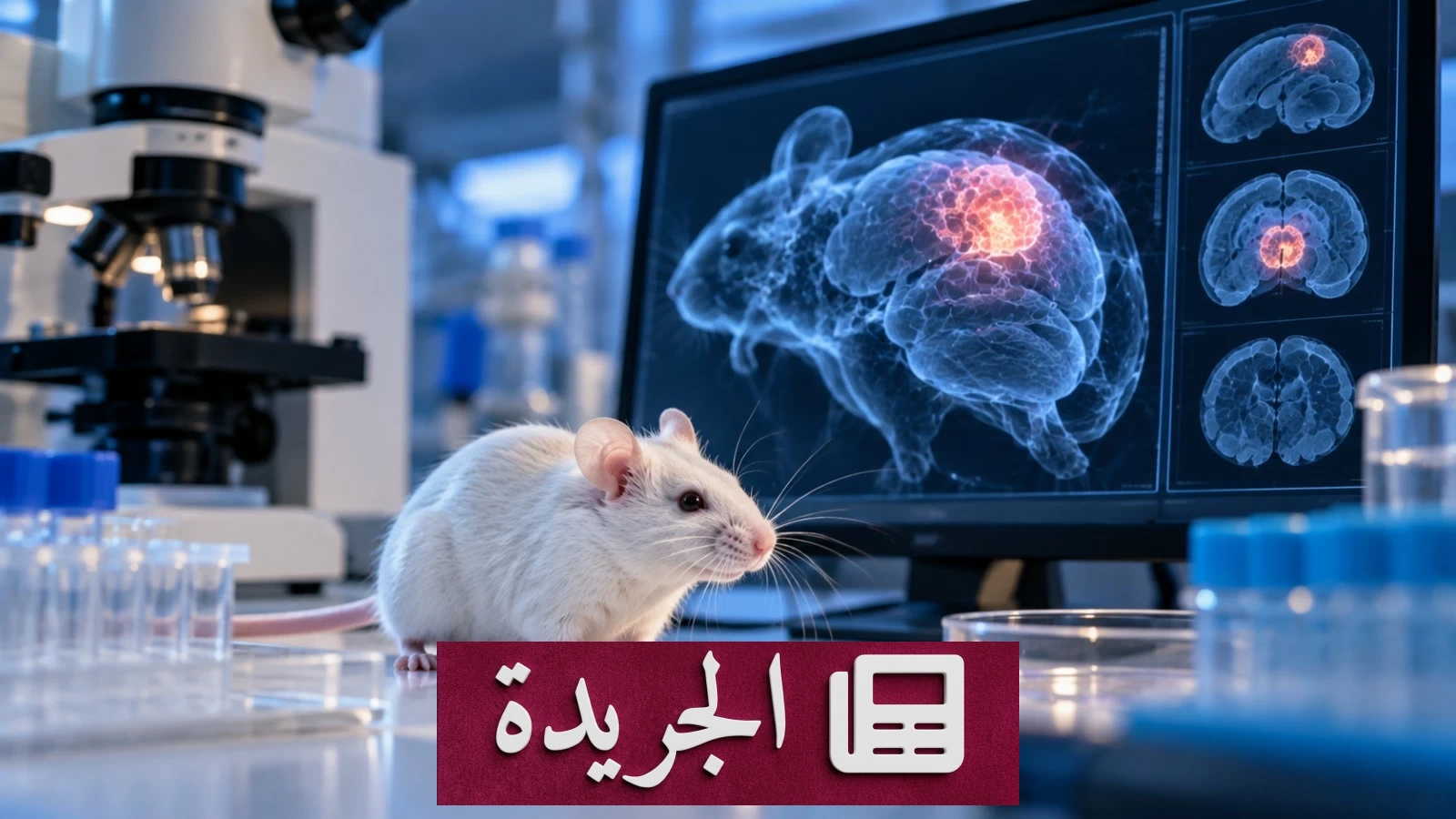 تجربة علمية رائدة.. أنسجة دماغ بشرية تنمو داخل فئران لدراسة الأمراض العصبية - آخر الأخبار - الجريدة