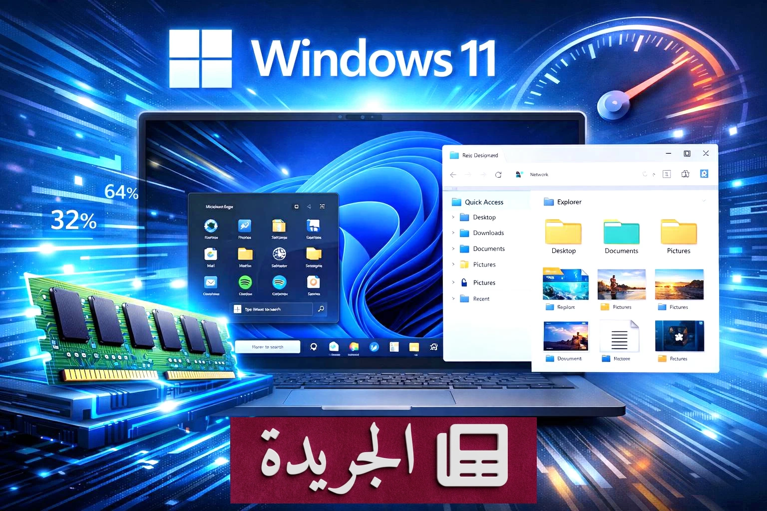 تحديثات ويندوز 11 تستهدف تعزيز الاستقرار والأداء - آخر الأخبار - الجريدة