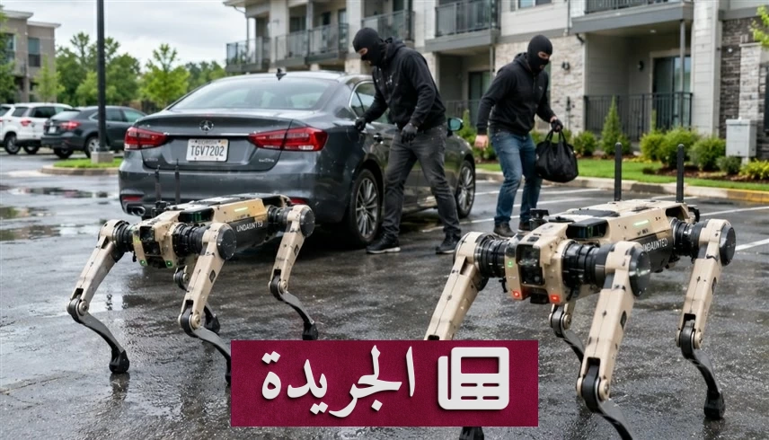 ثورة في الأمن.. كلاب روبوتية تطارد لصوصاً وتحبسهم حتى وصول الشرطة - آخر الأخبار - الجريدة